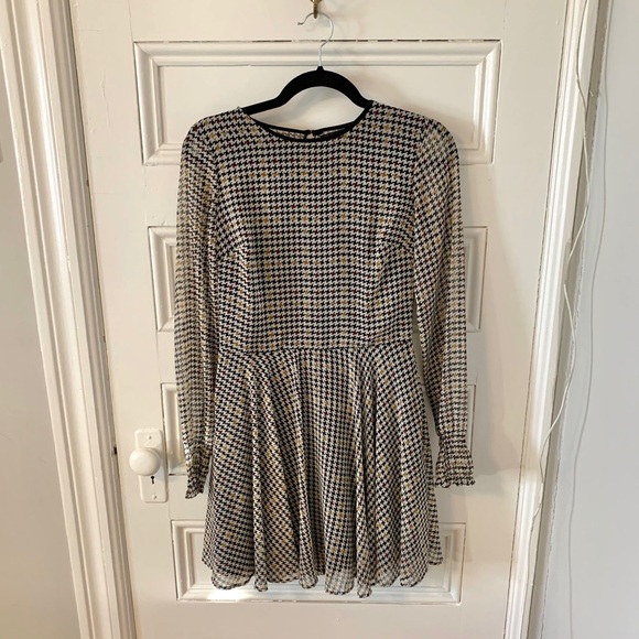 Zara houndstooth dress - Picture 3 of 8